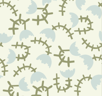 Pattern Coordinate Abstract Flower